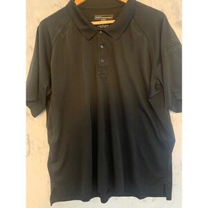 5.11 Tactical Series Men's Polo Shirt Size XL Short Sleeve Black Casual